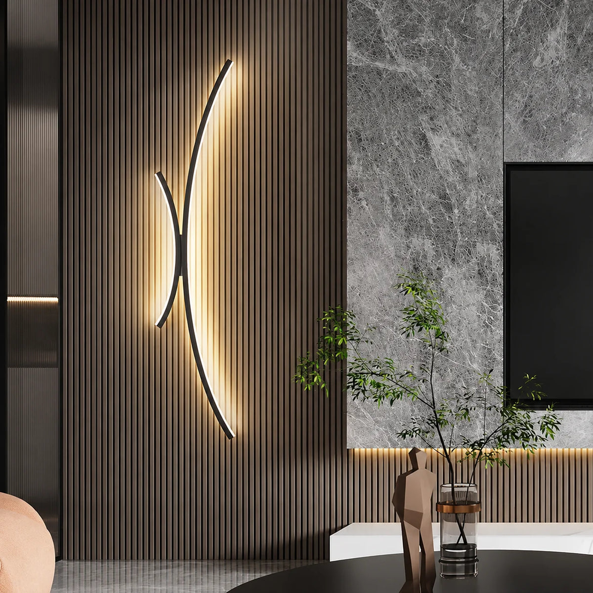 Wall Sconce Integrated LED Shadow-Free Slim