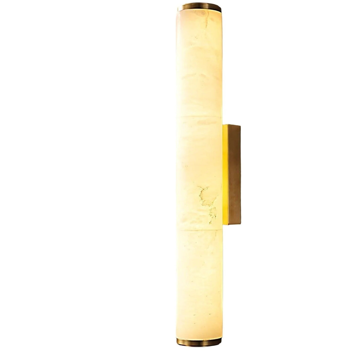 Wall Sconce Marble Copper-Look Finish Warm White LED
