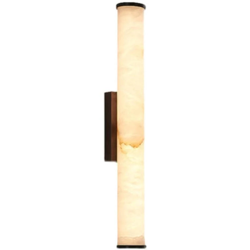 Wall Sconce Marble Copper-Look Finish Warm White LED