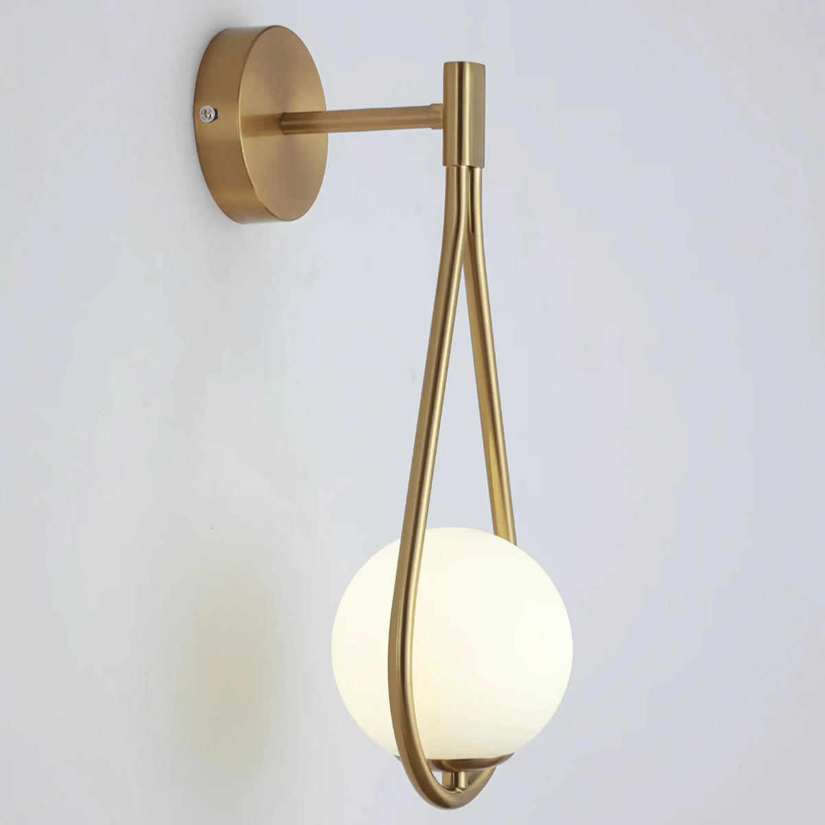 Wall Sconce Teardrop Integrated LED Downward Wash