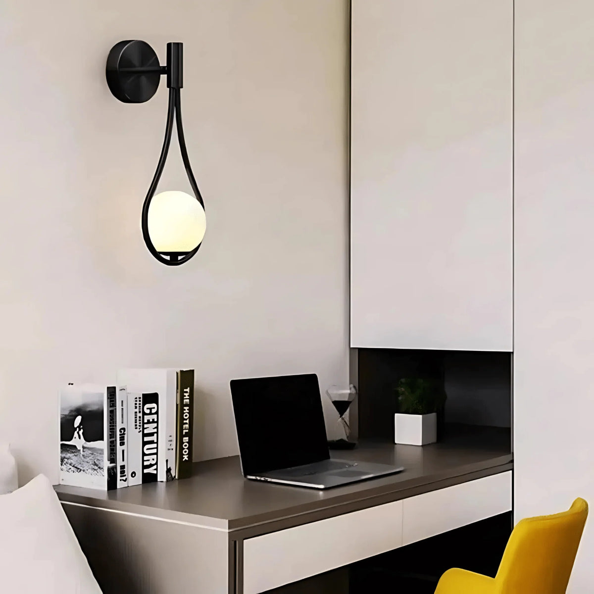 Wall Sconce Teardrop Integrated LED Downward Wash