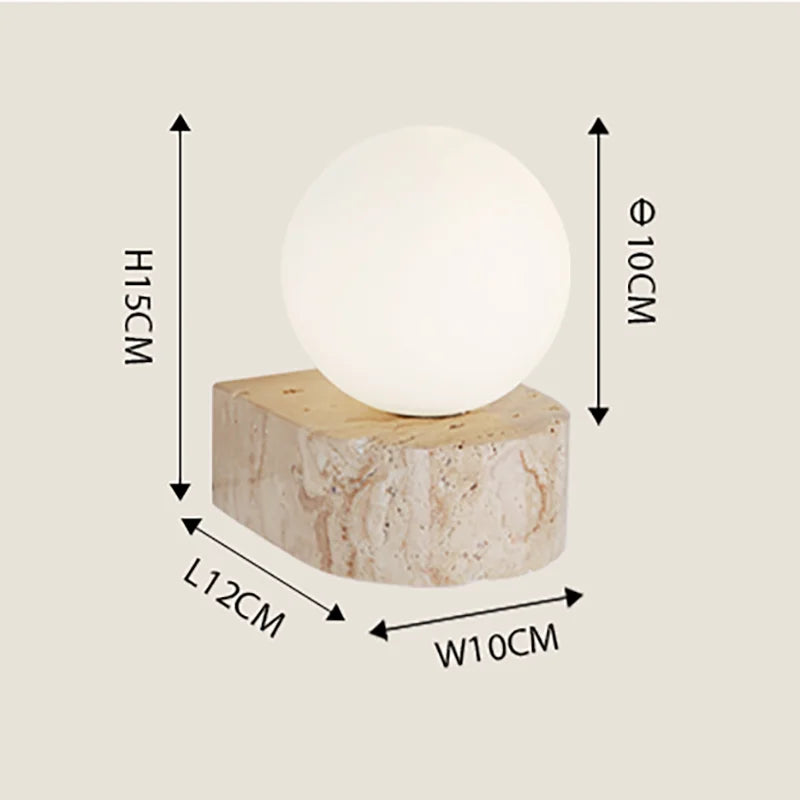 Wall Sconce Travertine Linear Slot Concealed Fixings