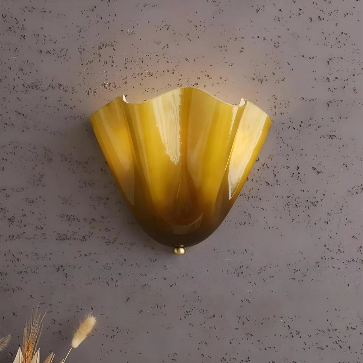 Wall Sconce Vintage Stained Glass LED Lighting