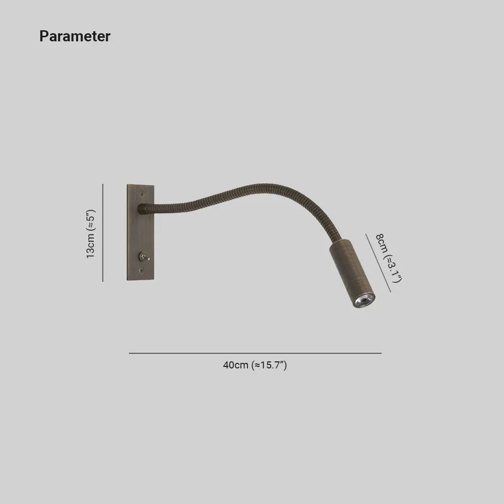 Wall Spotlight Adjustable Directional Integrated Warm LED
