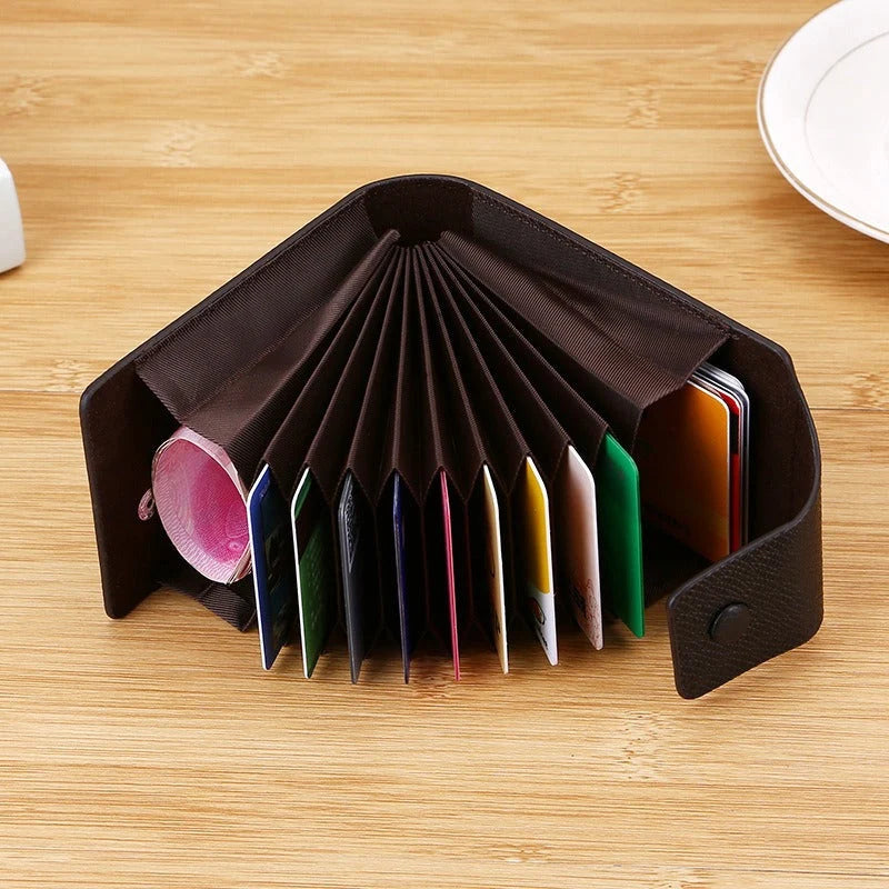 Wallet RFID Blocking Slim Front Pocket ID Window
