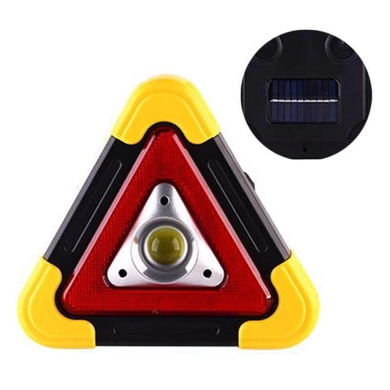 Warning Triangle LED 360-Degree Visibility IPX5 Water-Resistant