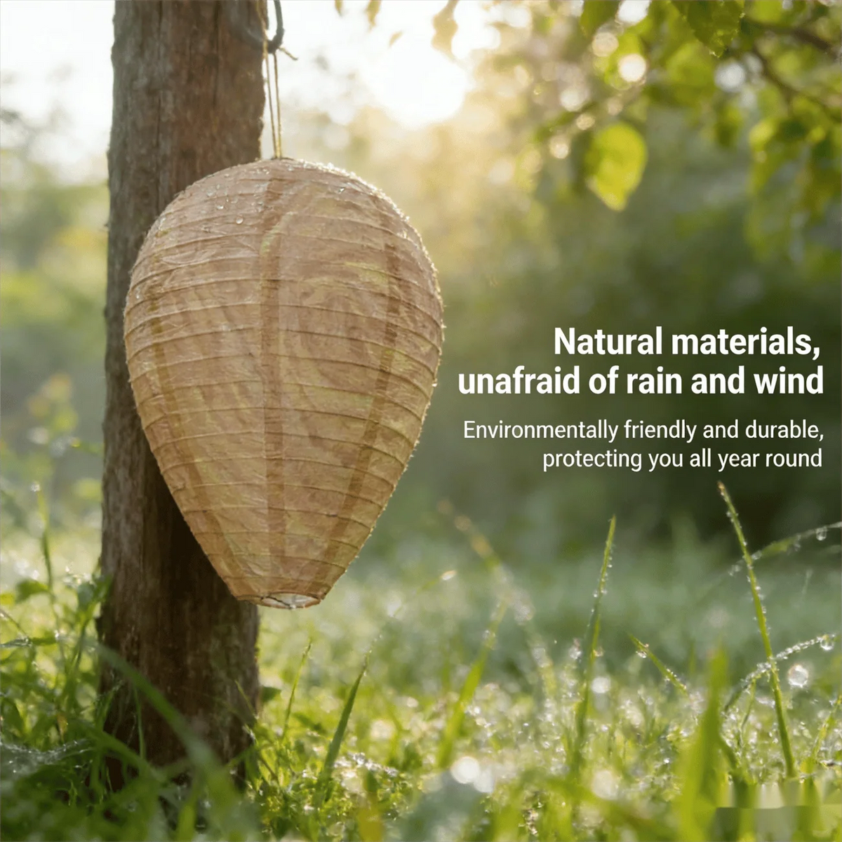 Wasp Nest Decoy Foldable Windproof Rainproof