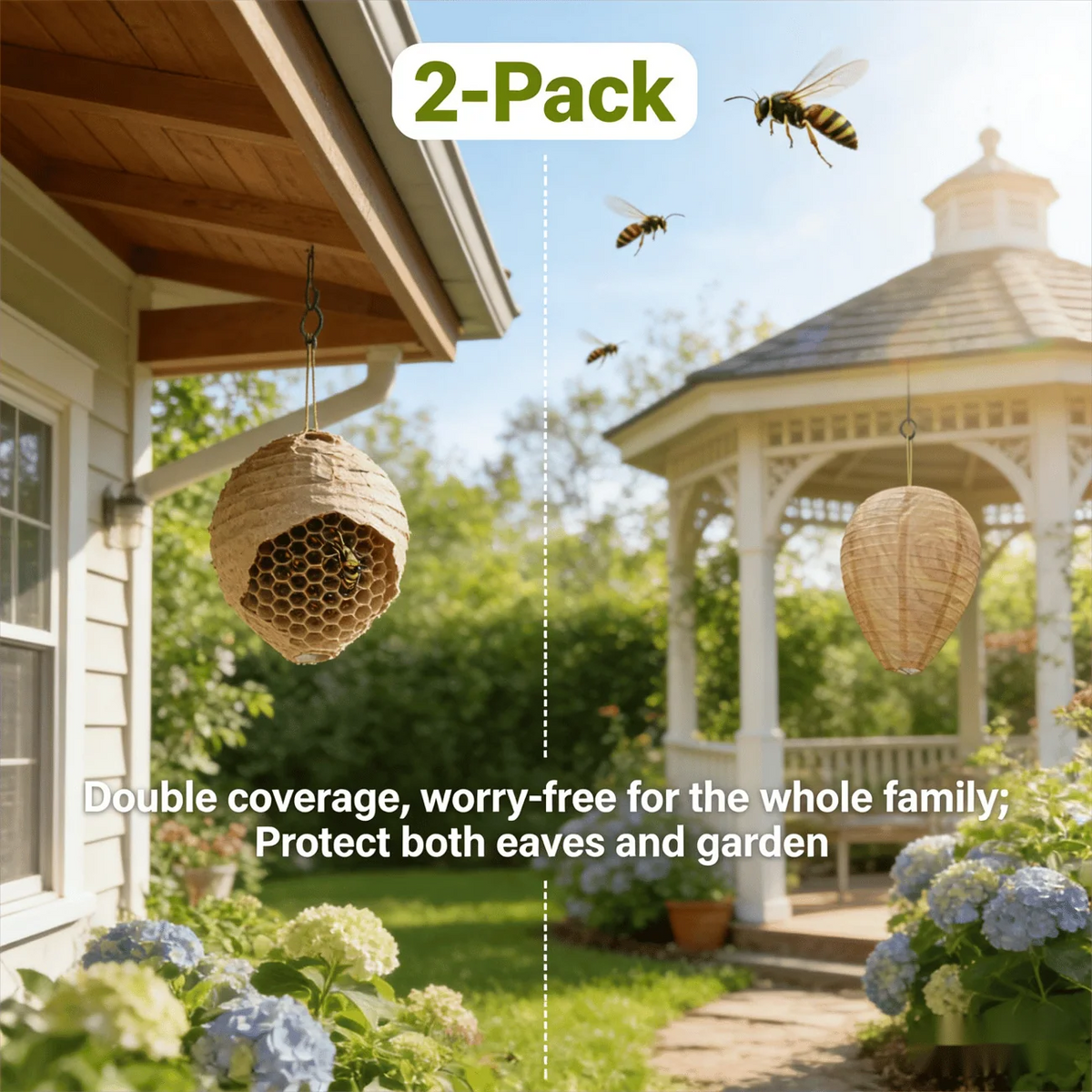 Wasp Nest Decoy Foldable Windproof Rainproof