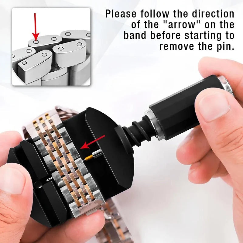 Watch Band Adjustment Kit Metal Link Pin Remover