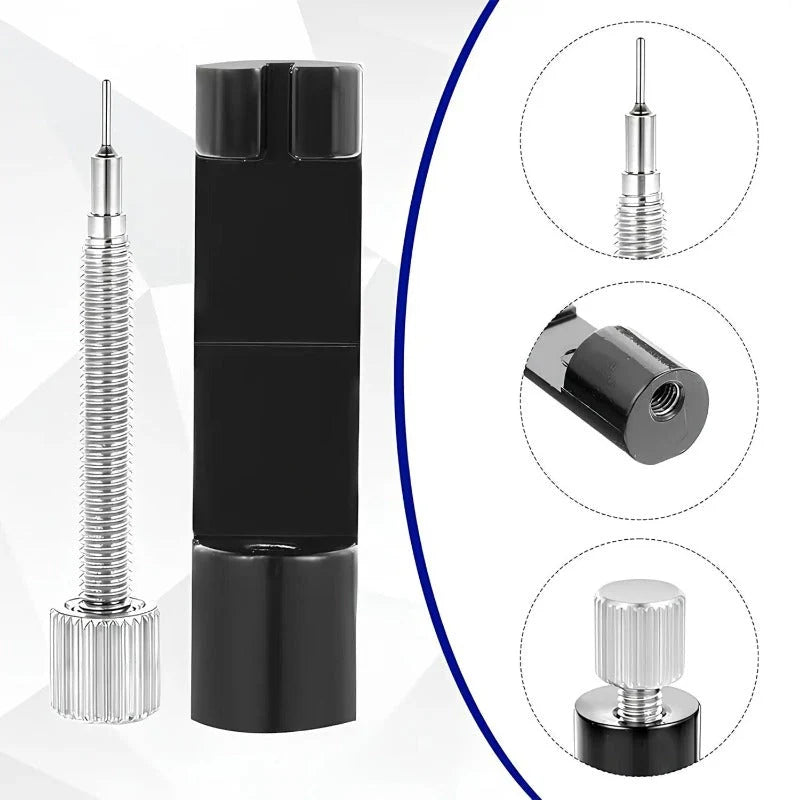 Watch Band Link Removal Tool Screw-Driven Metal