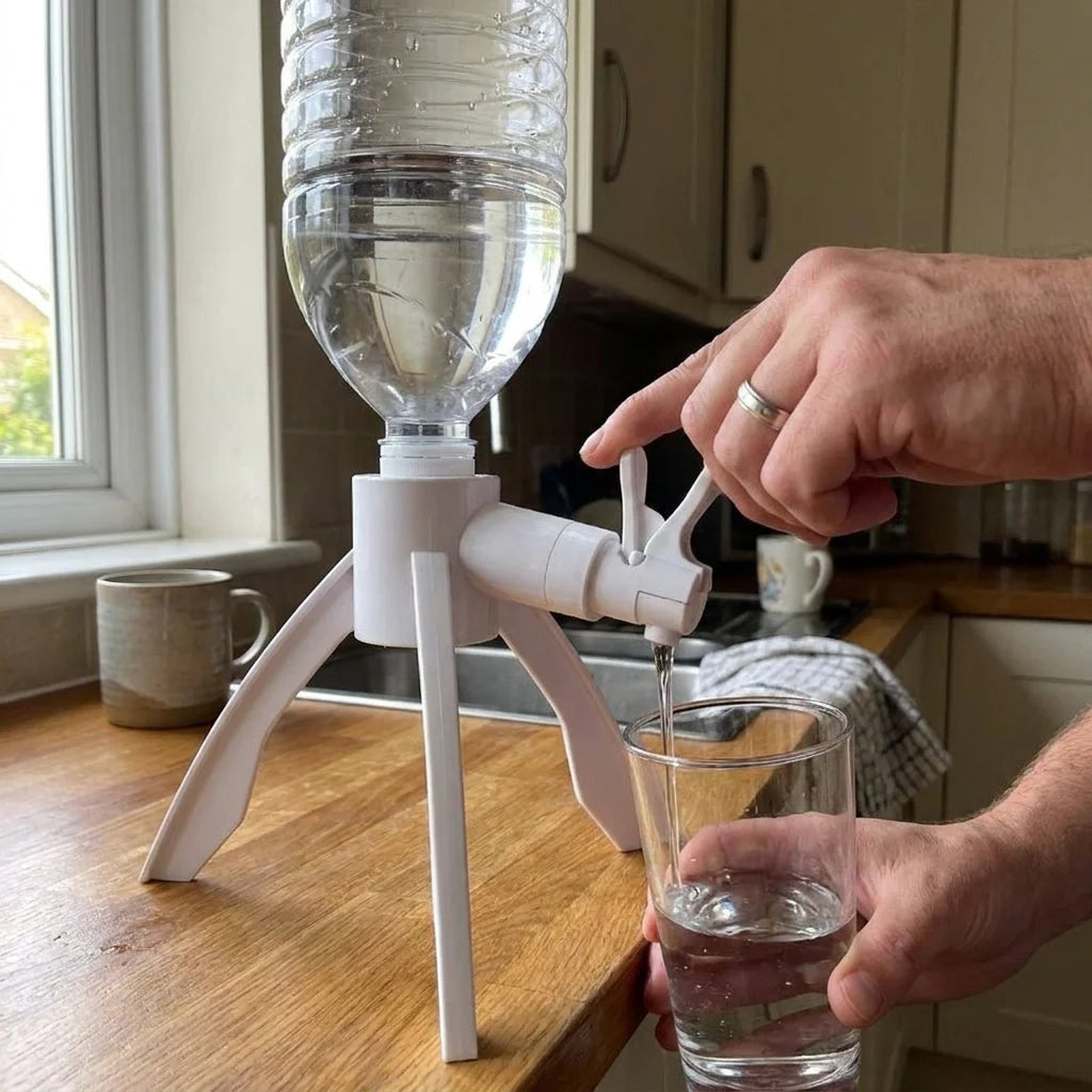 Water Dispenser Screw-On Manual Press Tap