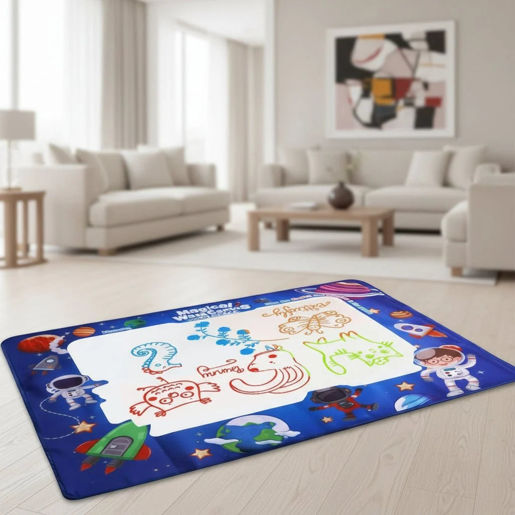 Water Drawing Mat Reusable Water-Only Quick-Drying