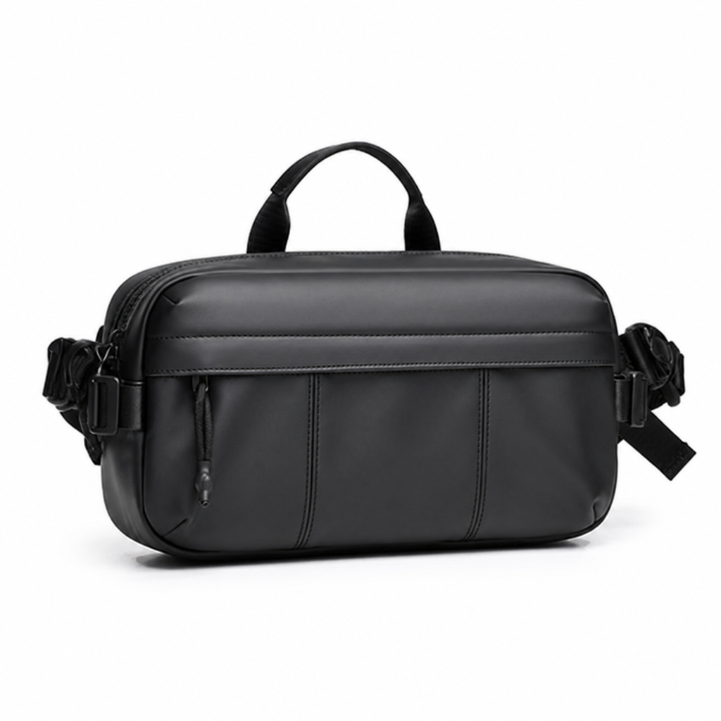Water-Resistant Adjustable Strap Crossbody Bag (Padded Handle)