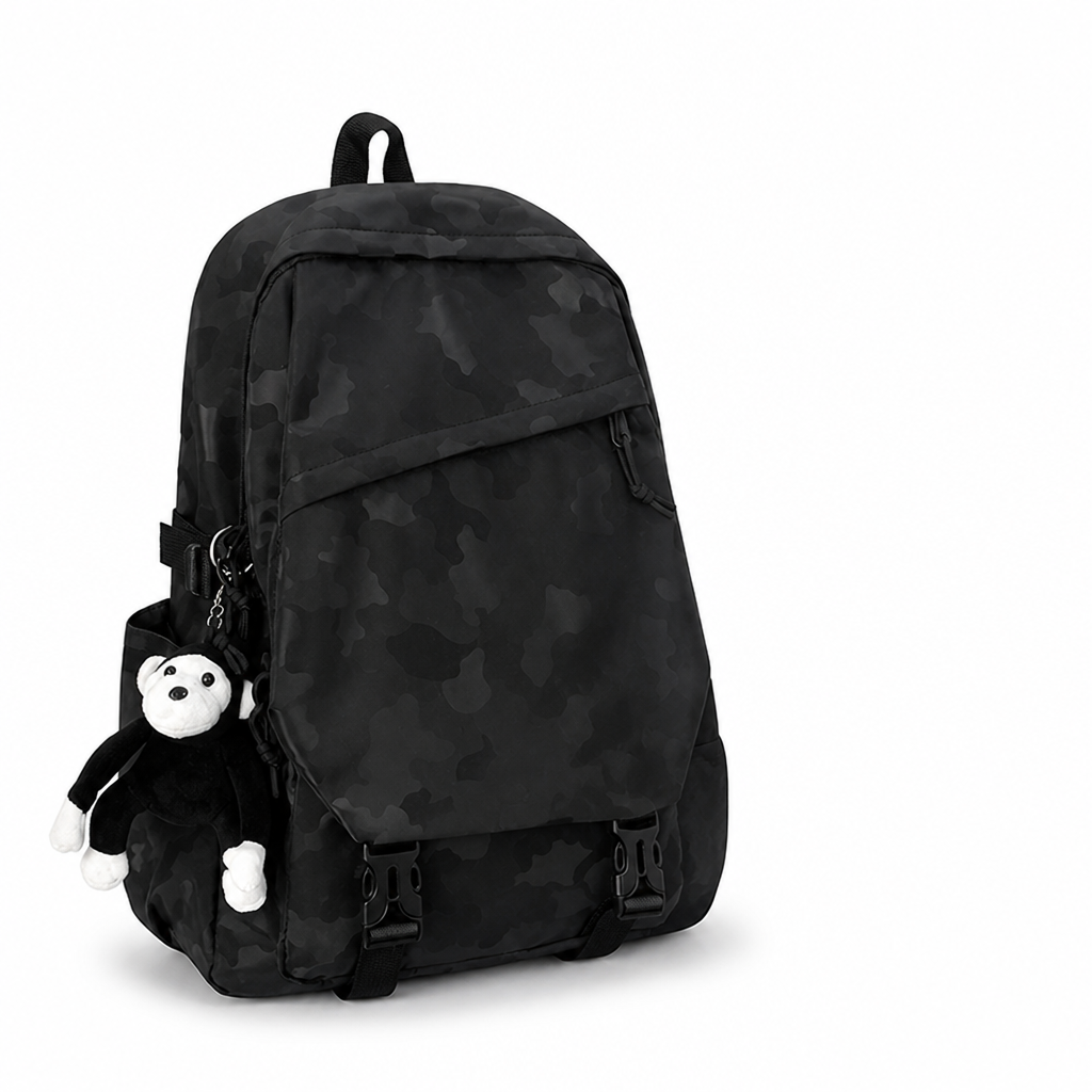 Water-Resistant Camouflage Backpack (Padded Straps)