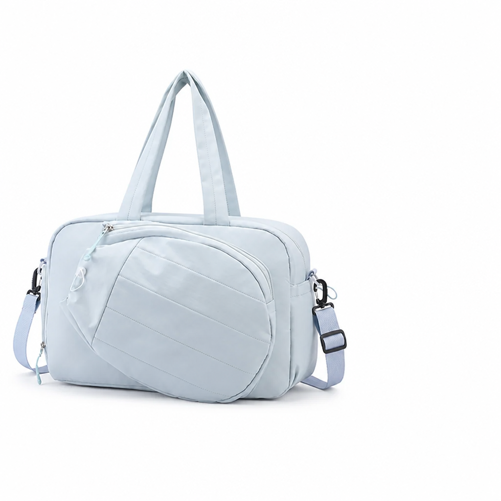 Water-Resistant Dual Racket Tennis Bag (Padded Straps)