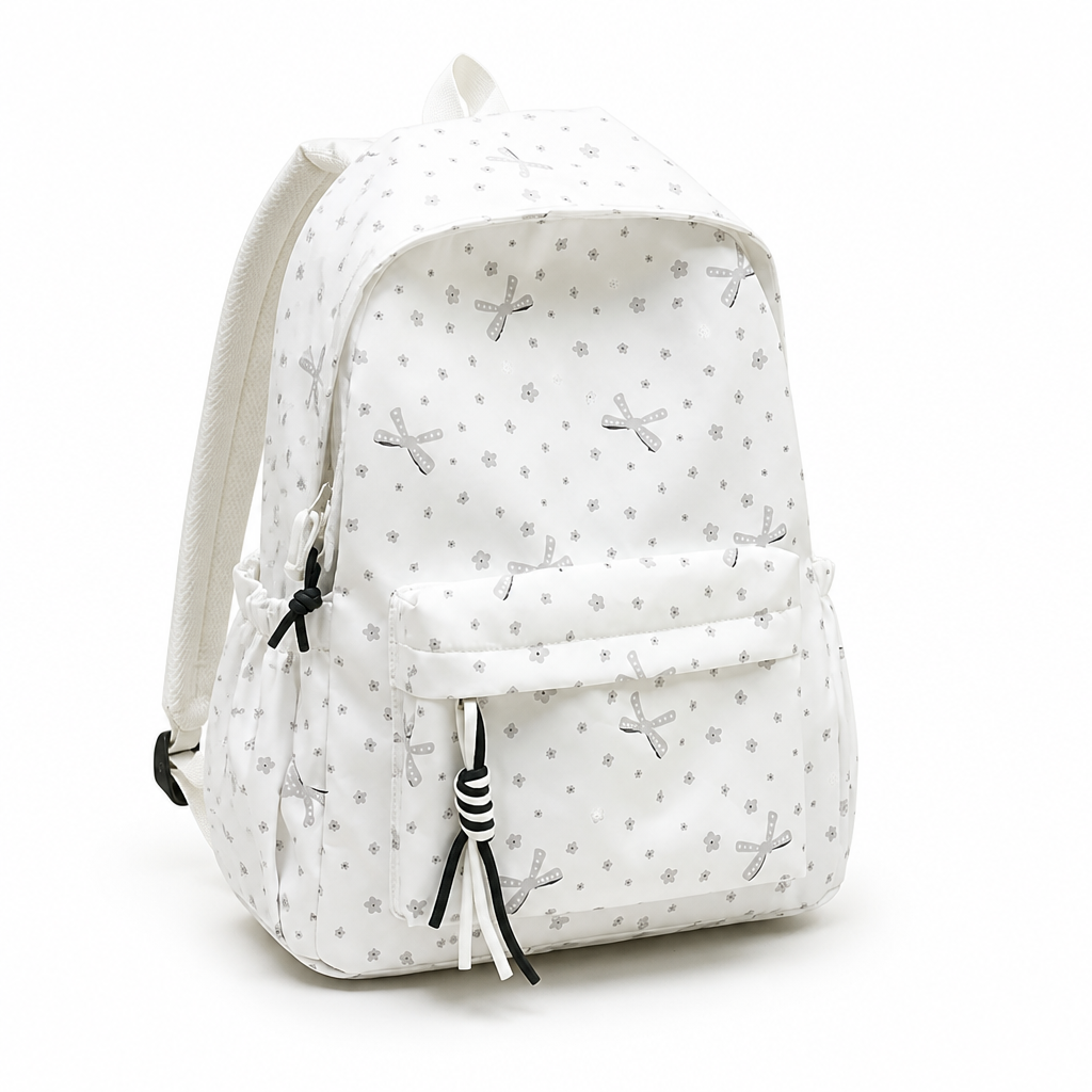 Water-Resistant Floral Backpack (Padded Straps)