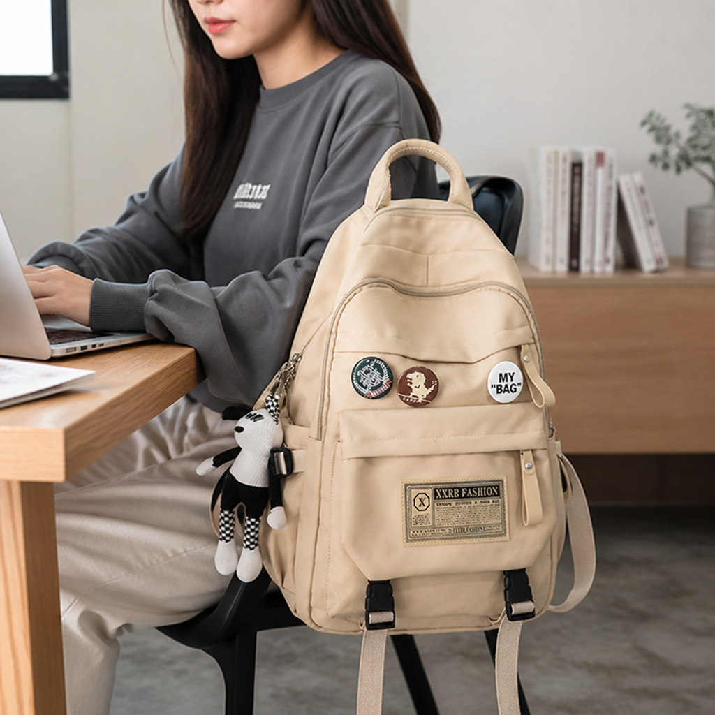 Water-Resistant Laptop-Ready School Backpack