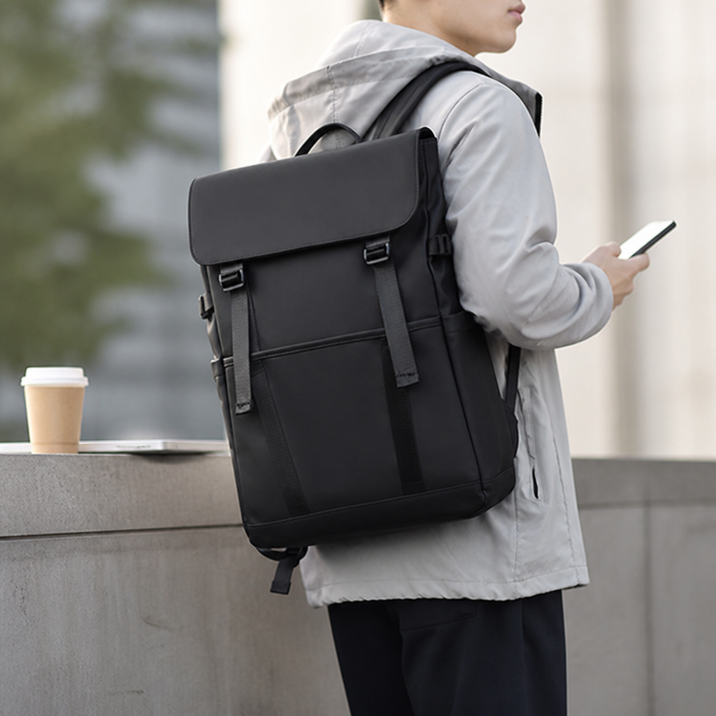 Water-Resistant Laptop Sleeve & Padded Straps Backpack