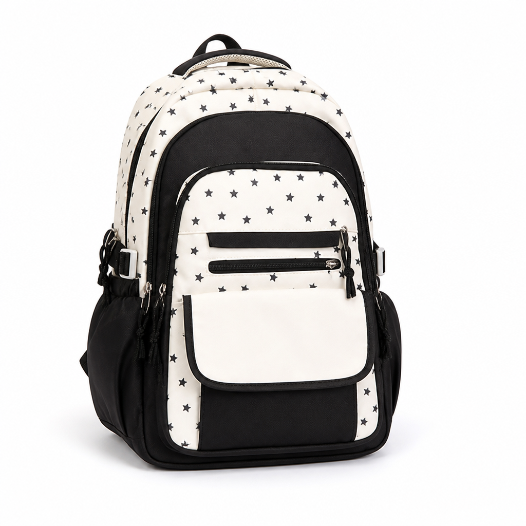 Water-Resistant Large Capacity Student Backpack (Padded Straps)