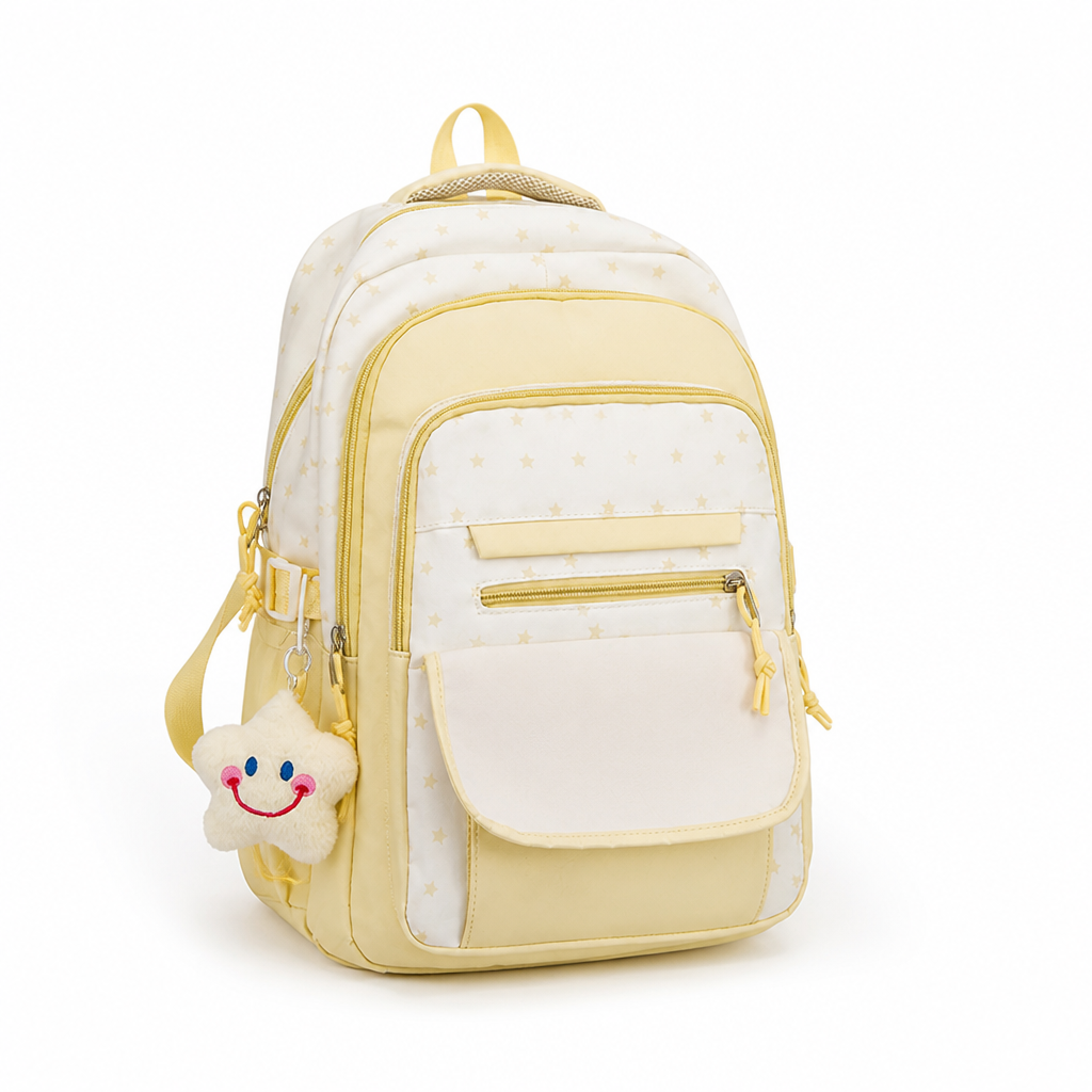 Water-Resistant Large Capacity Student Backpack (Padded Straps)