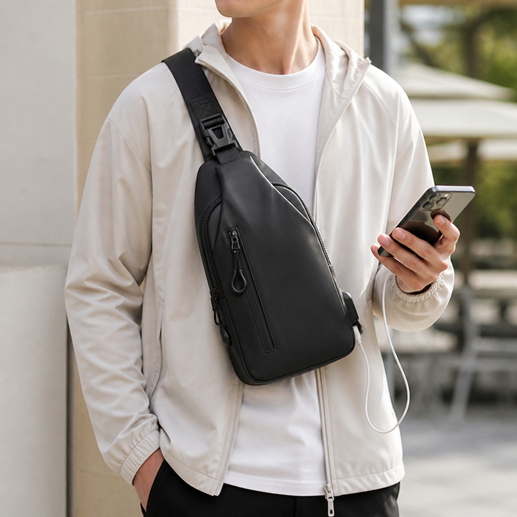 Water-Resistant & Lightweight Sling Bag