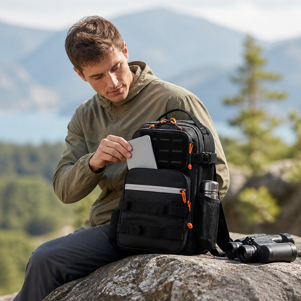 Water-Resistant MOLLE Tactical Backpack