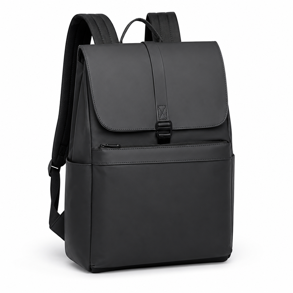 Water-Resistant Minimalist Laptop-Friendly Backpack