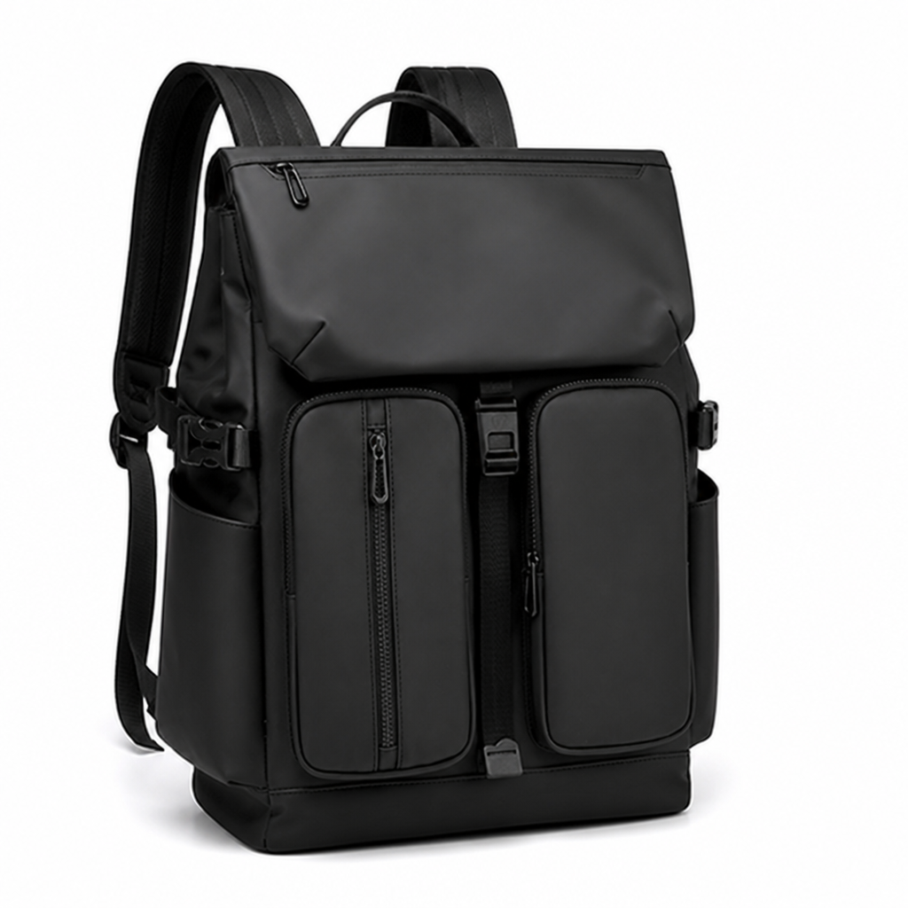 Water-Resistant Multi-Compartment Backpack (Laptop Pocket)