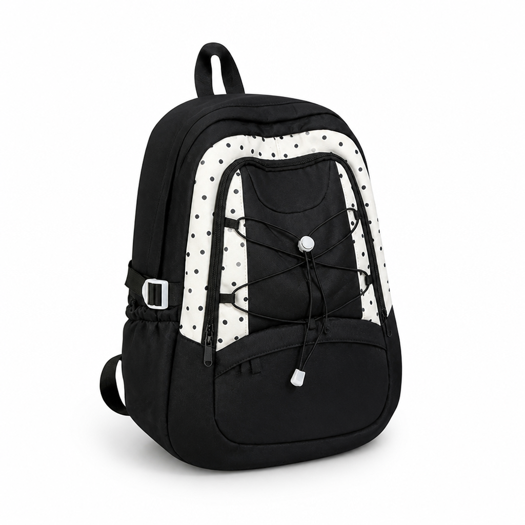 Water-Resistant Multi-Compartment Backpack (Laptop Sleeve)