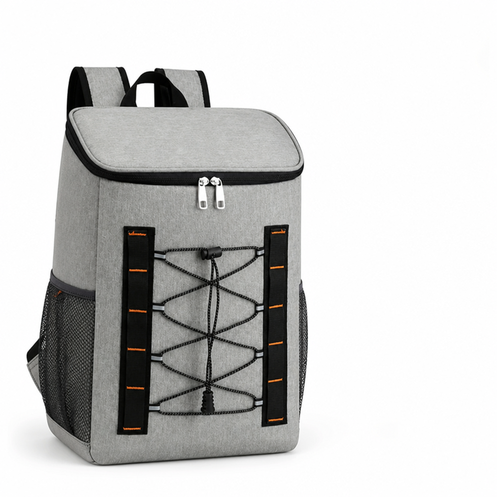 Water-Resistant Multi-Compartment Backpack With Padded Straps