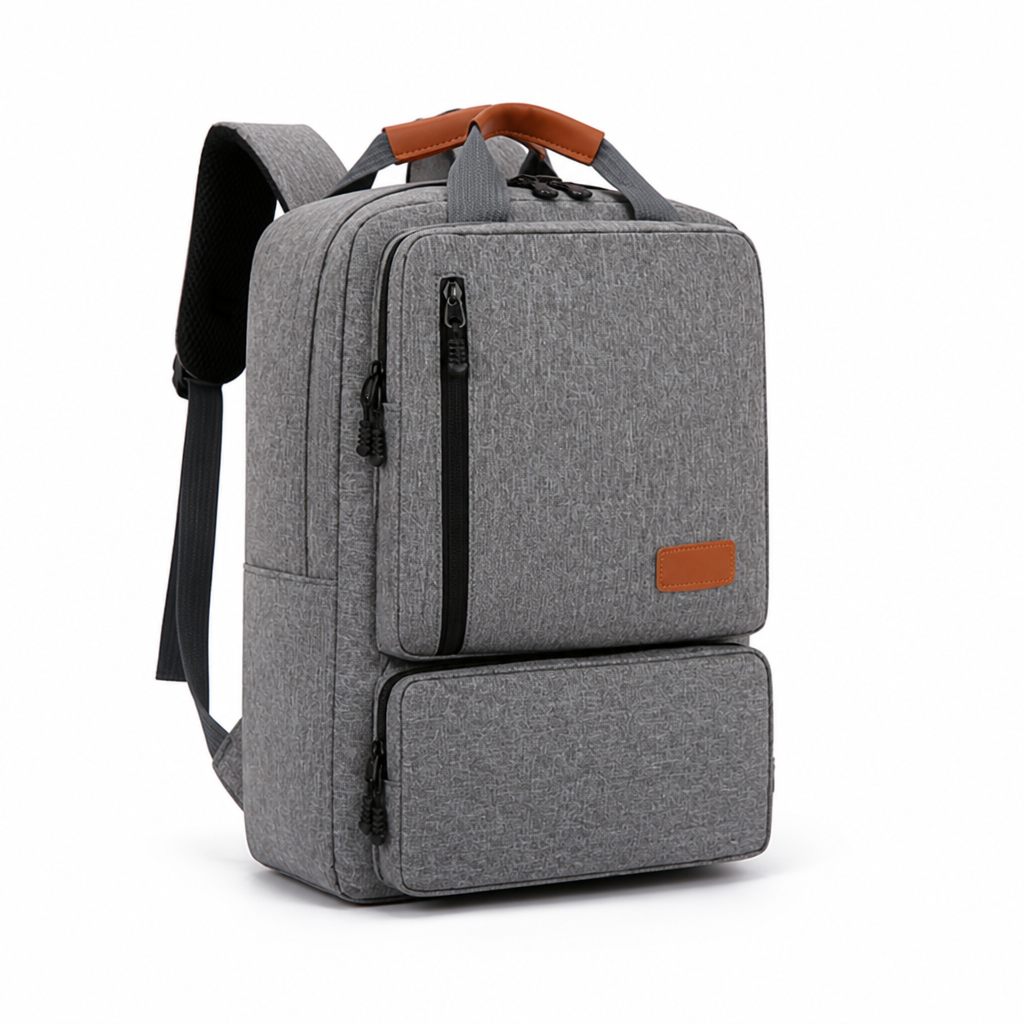 Water-Resistant Multi-Compartment Business Backpack