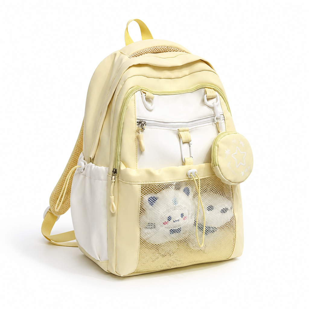 Water-Resistant Multi-Compartment School Backpack (Laptop Sleeve)