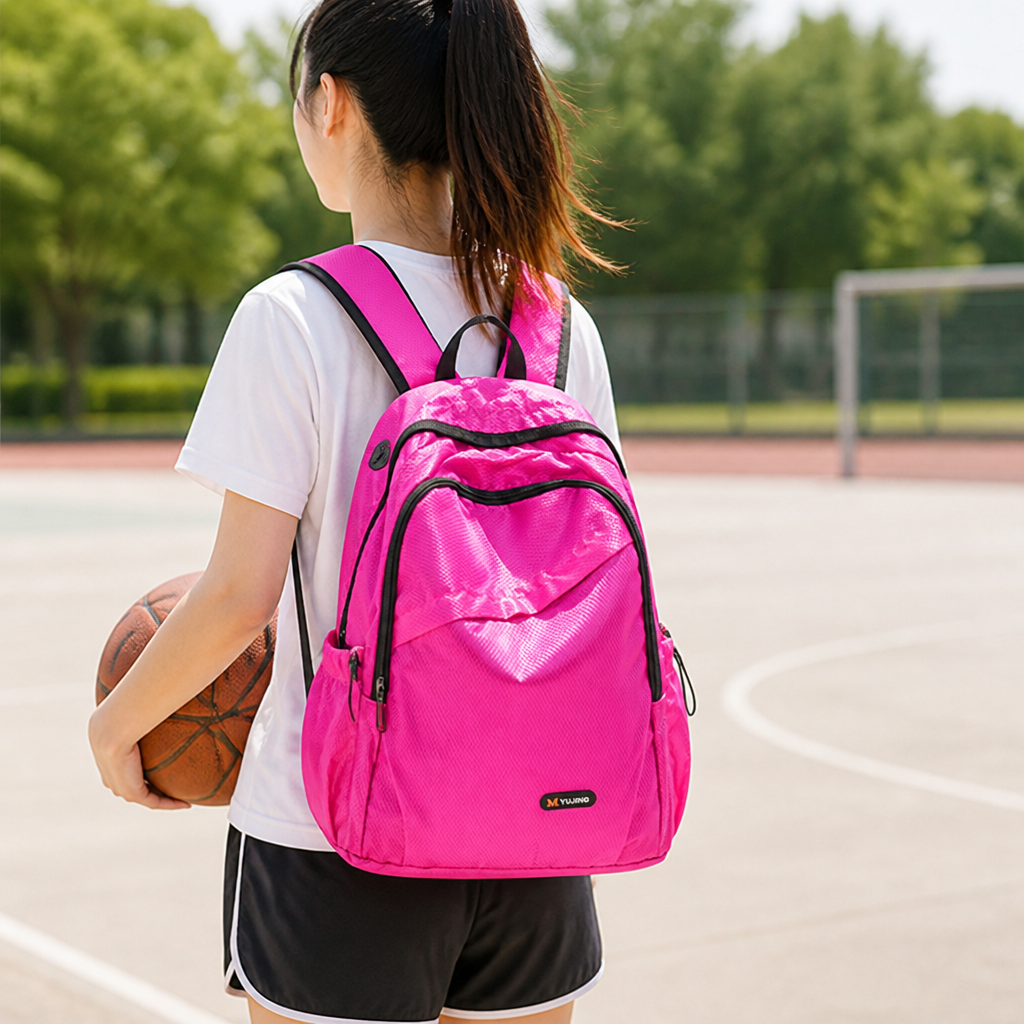 Water-Resistant Multi-Compartment Sports Backpack