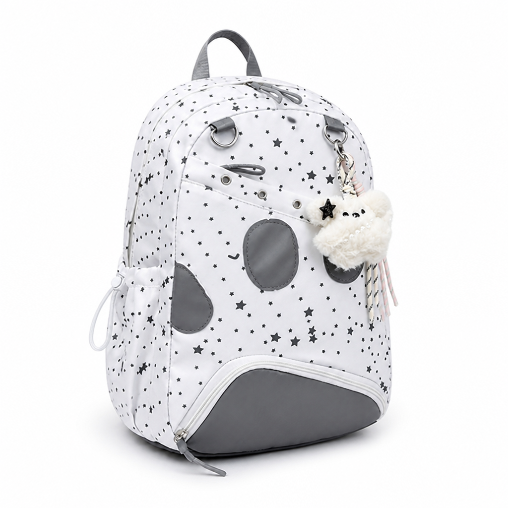 Water-Resistant Multi-Compartment Star Backpack
