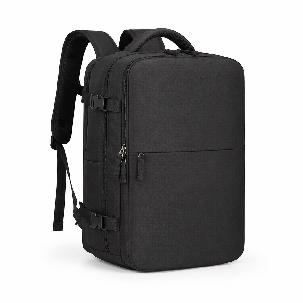 Water-Resistant Multi-Pocket Travel Backpack