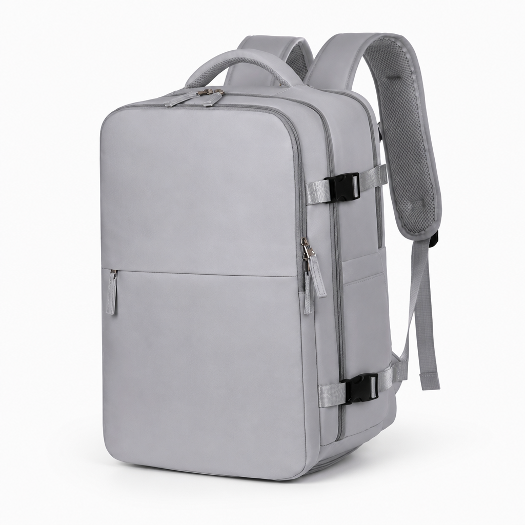 Water-Resistant Multi-Pocket Travel Backpack