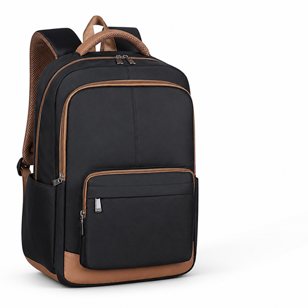 Water-Resistant Multiple-Compartment Travel Backpack