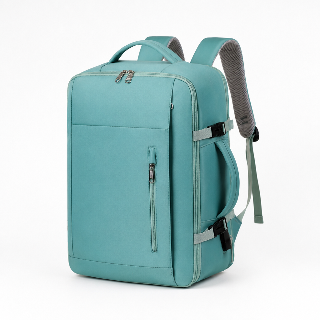 Water-Resistant Padded Back & Laptop Pocket Carry-On Backpack