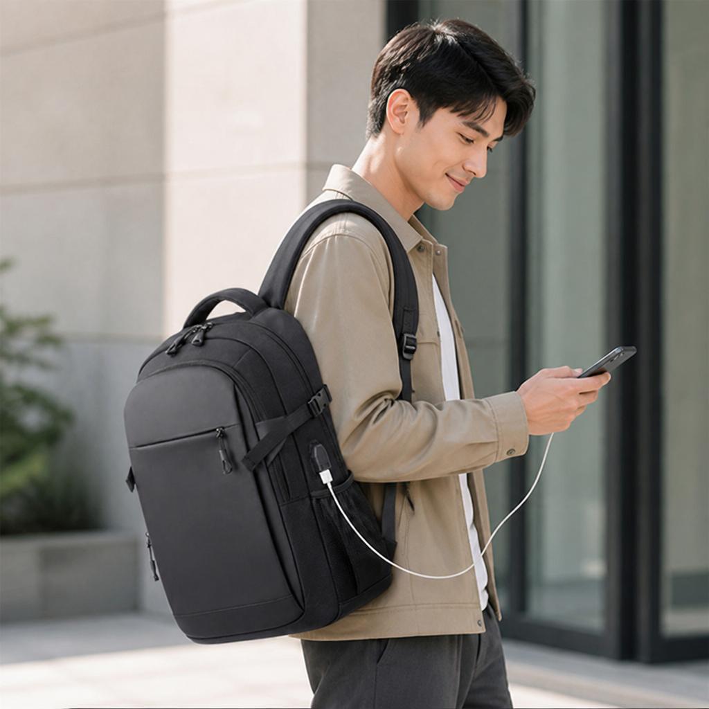 Water-Resistant & Padded Laptop Briefcase (Fits 15.6 in)