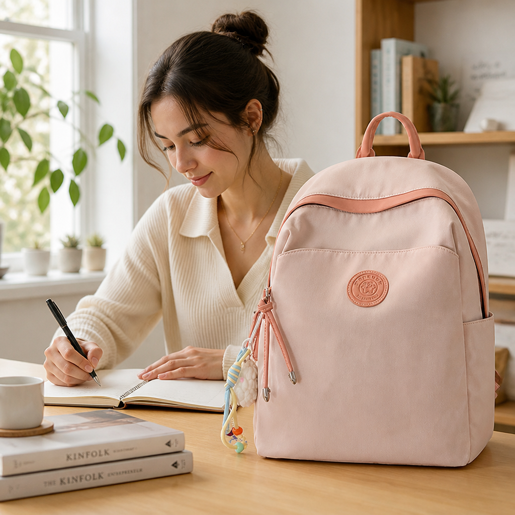 Water-Resistant Padded Laptop School Backpack