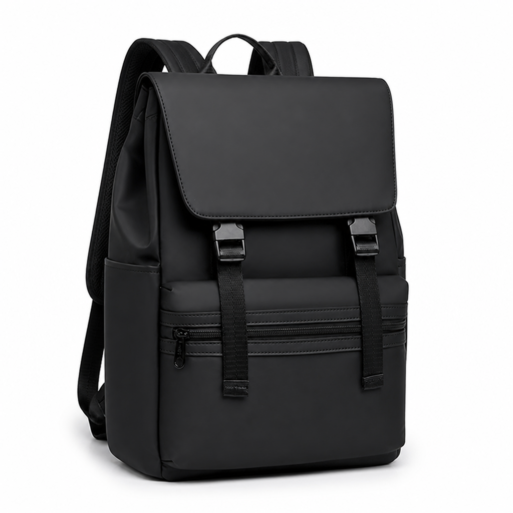 Water-Resistant Padded-Strap Backpack (Fits 15-Inch Laptop)