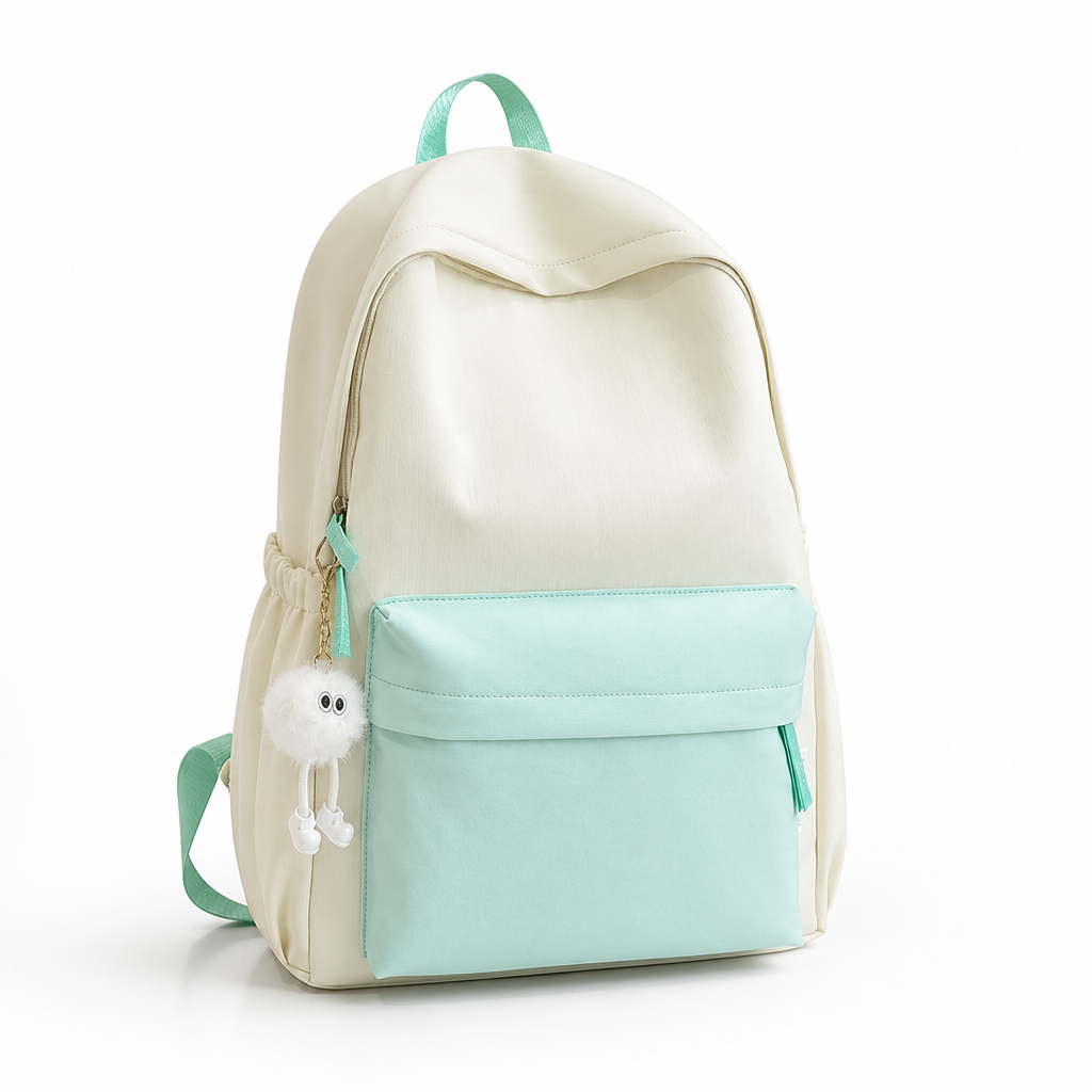 Water-Resistant Padded-Strap Backpack (School & Travel)