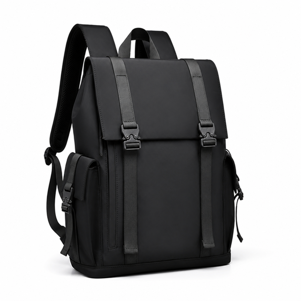 Water-Resistant Padded Strap Laptop Backpack (Fits 15-Inch)