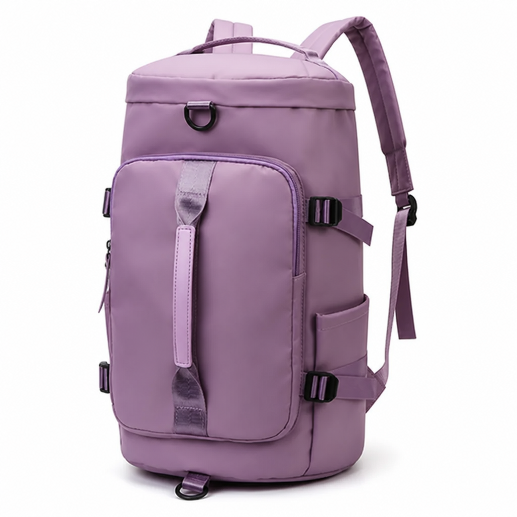 Water-Resistant Roll-Top Backpack (Padded Laptop Sleeve)
