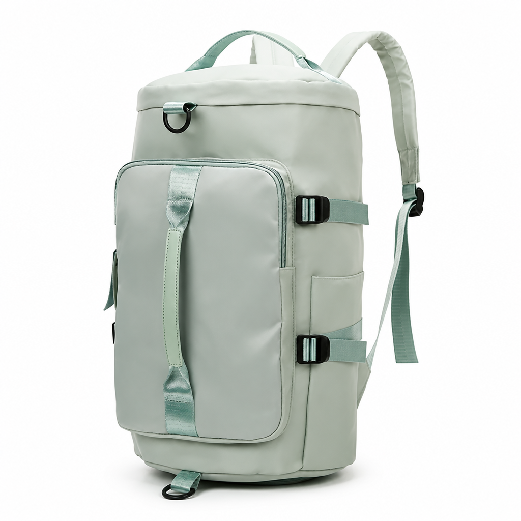 Water-Resistant Roll-Top Backpack (Padded Laptop Sleeve)