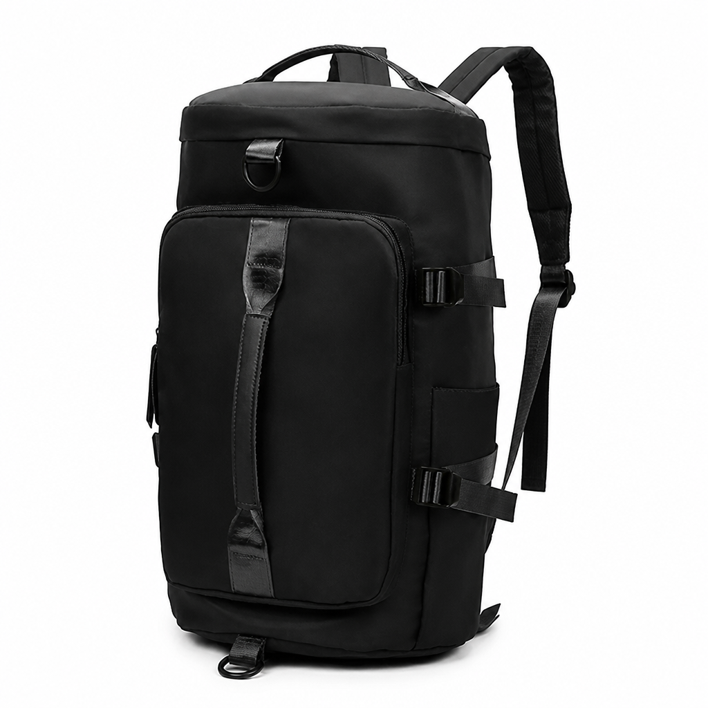 Water-Resistant Roll-Top Backpack (Padded Laptop Sleeve)