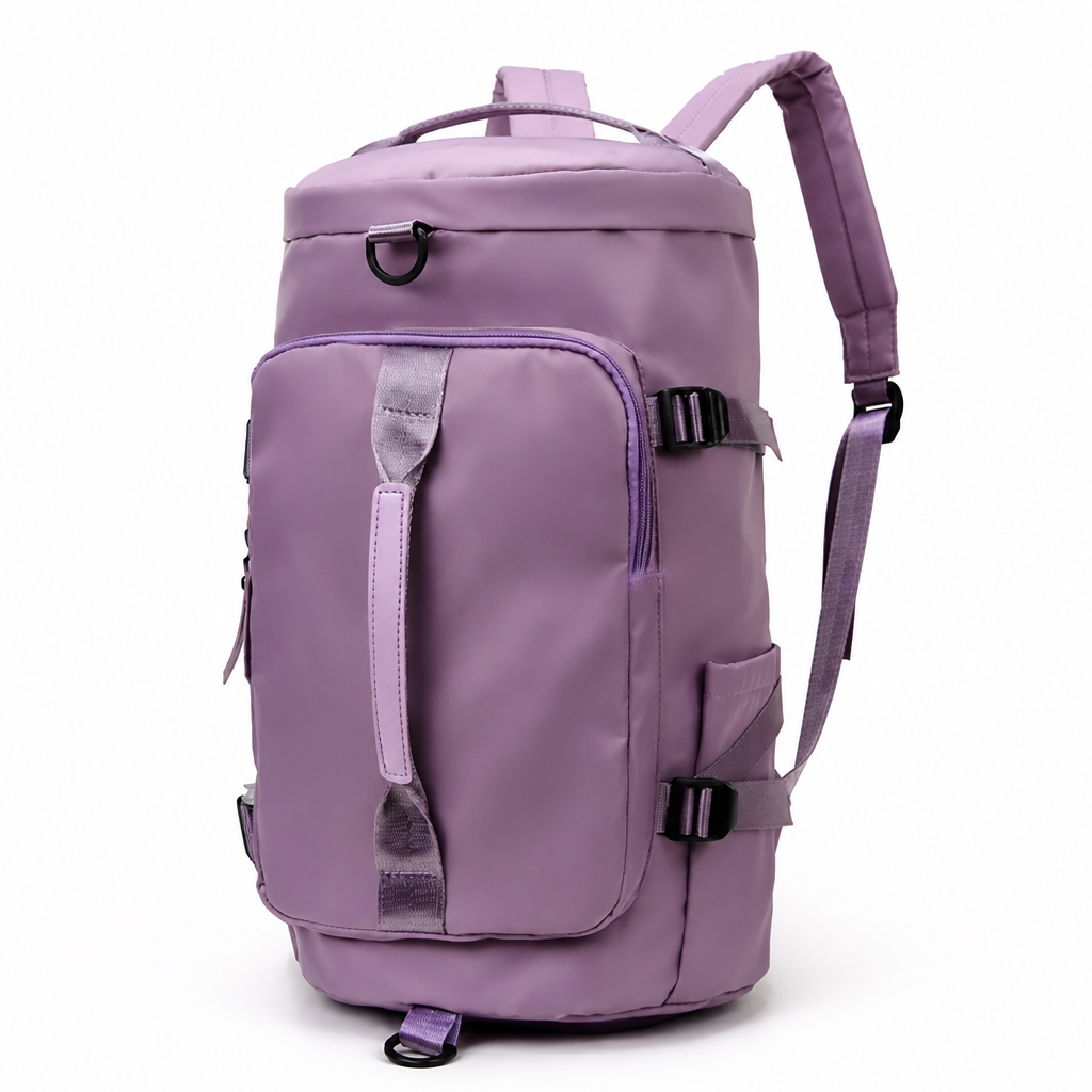 Water-Resistant Roll-Top Backpack (Padded Laptop Sleeve)