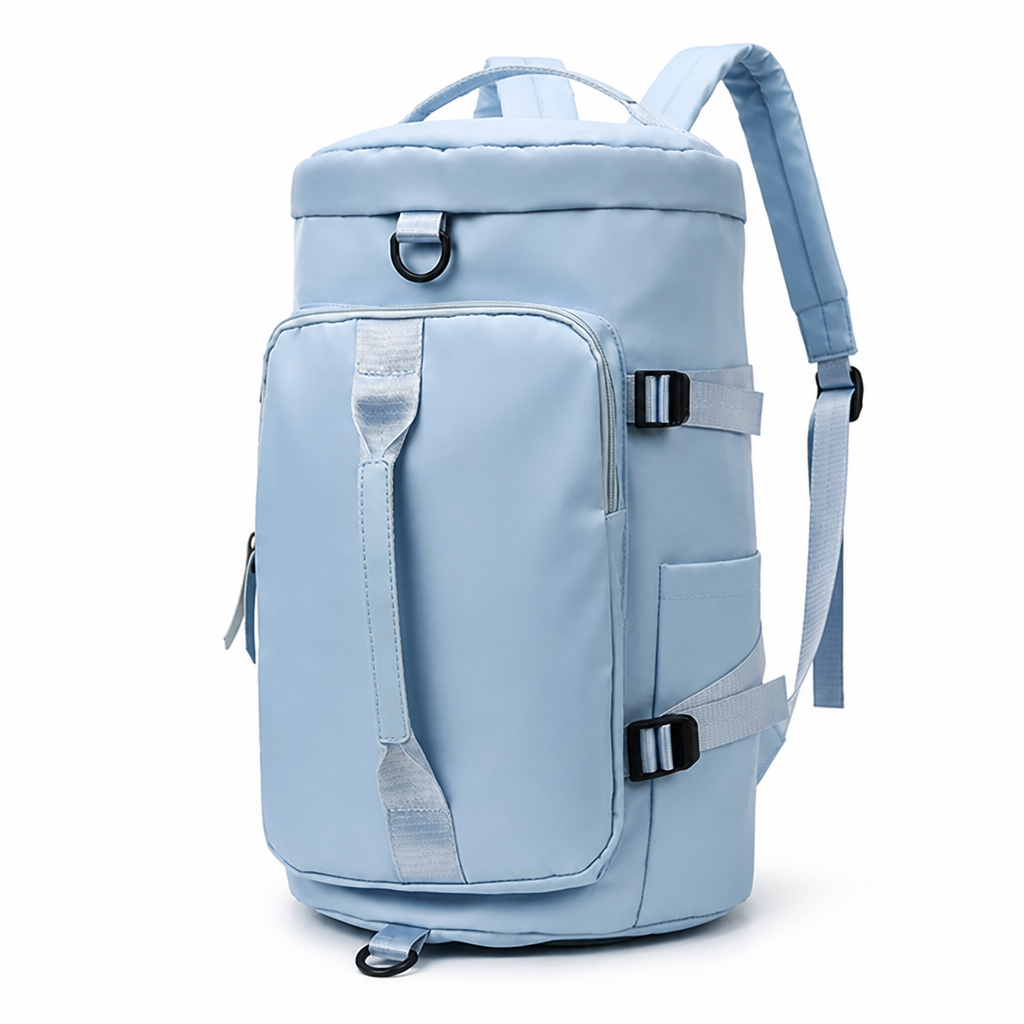 Water-Resistant Roll-Top Backpack (Padded Laptop Sleeve)