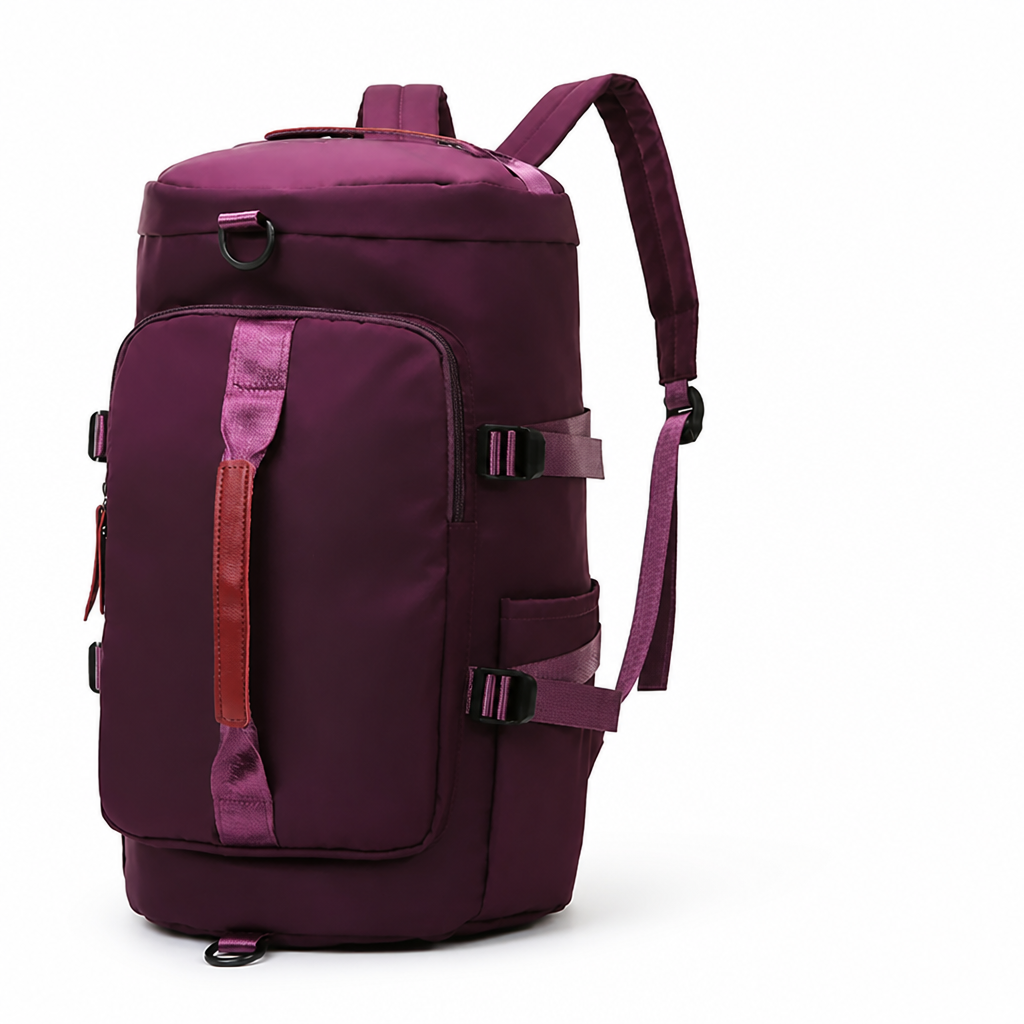 Water-Resistant Roll-Top Backpack (Padded Laptop Sleeve)