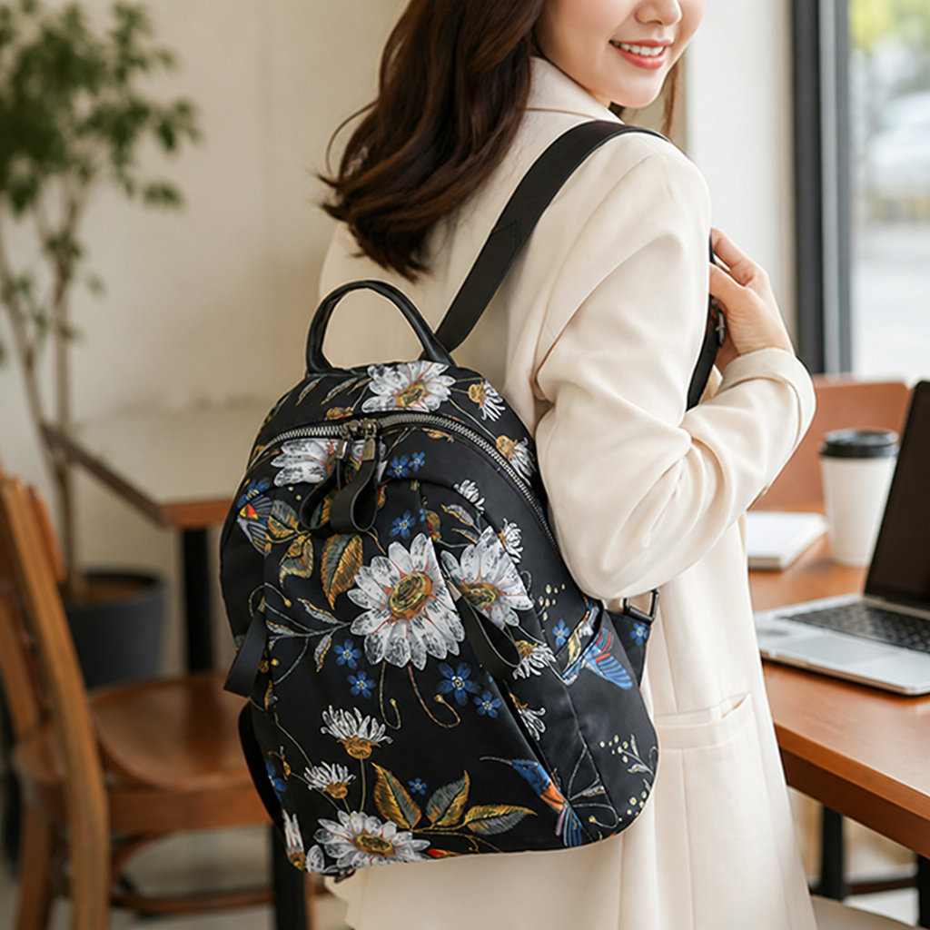 Water-Resistant Spacious Backpack (Padded Straps)
